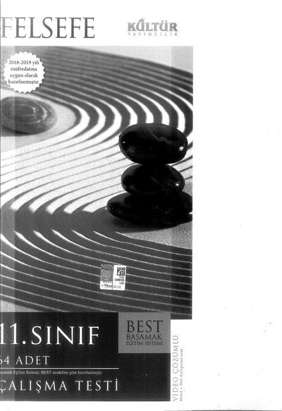 FELSEFE 54 ÇALIŞMA TESTİ YKS Fotokopi