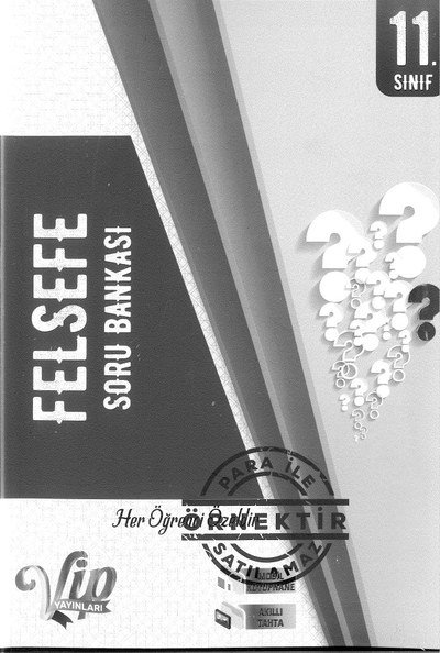 FELSEFE SORU BANKASI YKS Fotokopi