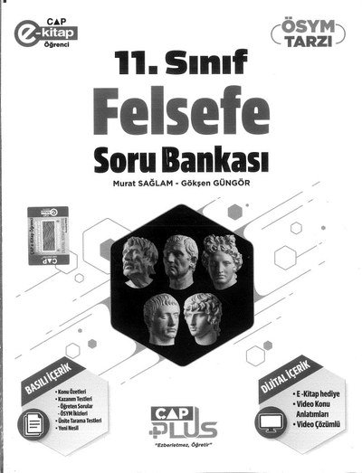 FELSEFE SORU BANKASI YKS Fotokopi