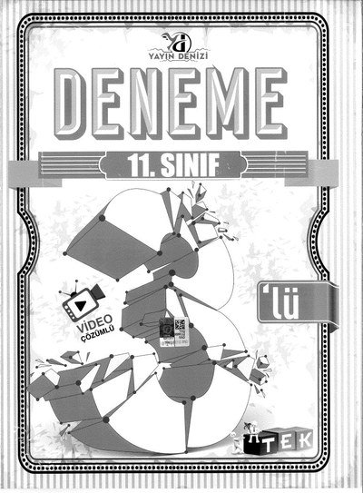 DENEME 3'LÜ TEK YKS Fotokopi