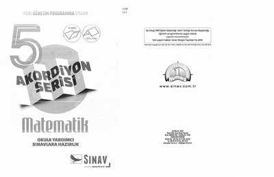 AKORDİYON SERİSİ MATEMATİK YKS Fotokopi