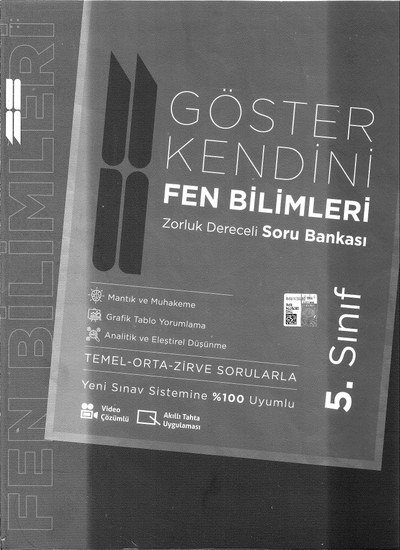 GÖSTER KENDİNİ FEN BİLİMLERİ YKS Fotokopi