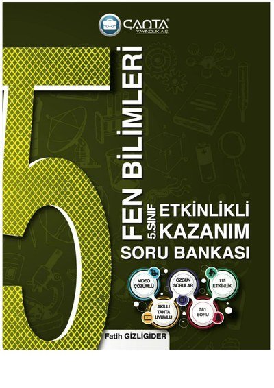 FEN BİLİMLERİ SORU BANKASI YKS Fotokopi