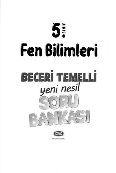 FEN BİLİMLERİ BECERİ TEMELLİ SORU BANKASI YKS Fotokopi