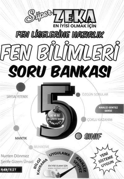 FEN BİLİMLERİ SORU BANKASI YKS Fotokopi