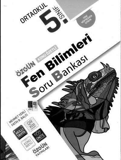 ÖZGÜN FEN BİLİMLERİ SORU BANKASI YKS Fotokopi