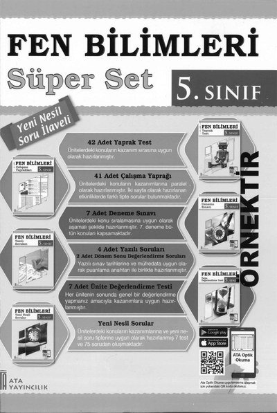 FEN BİLİMLERİ SÜPER SET YKS Fotokopi
