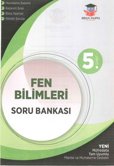 FEN BİLİMLERİ SORU BANKASI YKS Fotokopi
