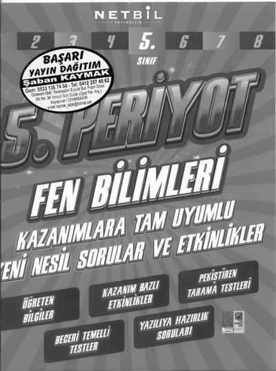 5. PERİYOT FEN BİLİMLERİ YKS Fotokopi