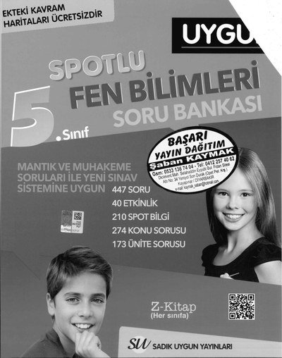 SPOTLU FEN BİLİMLERİ SORU BANKASI YKS Fotokopi