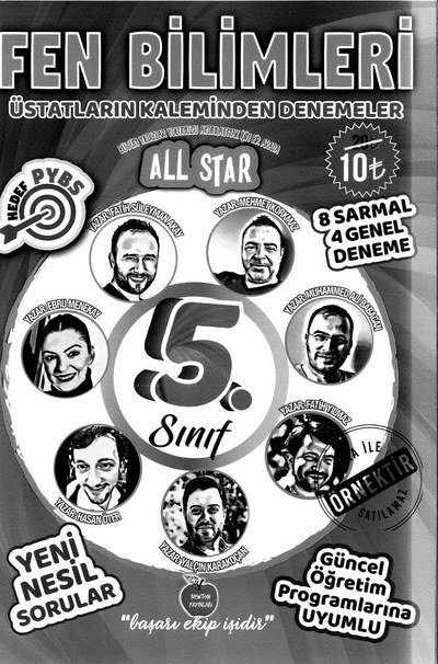 FEN BİLİMLERİ ÜSTATLARIN KALEMİNDEN DENEMELER YKS Fotokopi