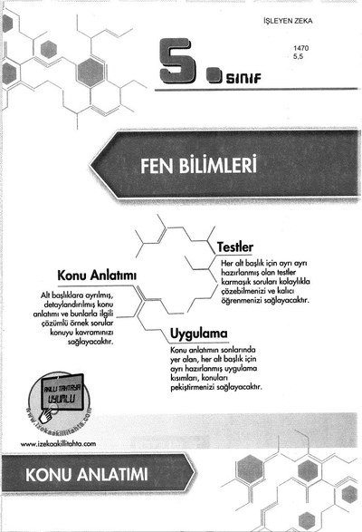 FEN BİLİMLERİ KONU ANLATIMI YKS Fotokopi