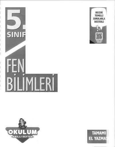 FEN BİLİMLERİ OKULUM AKILLI DEFTER YKS Fotokopi