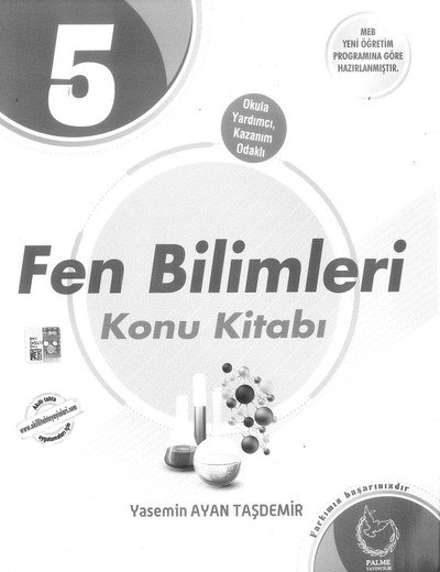 FEN BİLİMLERİ KONU KİTABI YKS Fotokopi