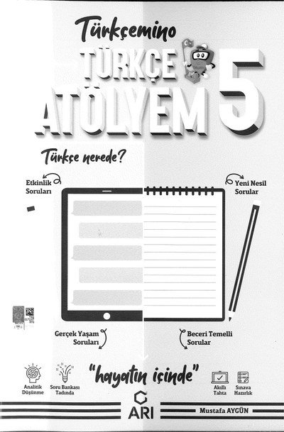 TÜRKÇE ATÖLYEM YKS Fotokopi