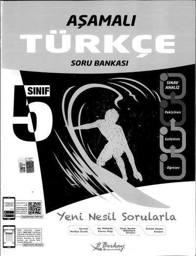 AŞAMALI TÜRKÇE SORU BANKASI YKS Fotokopi