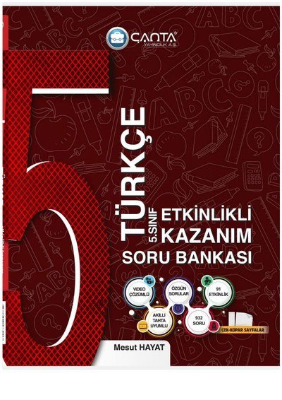 TÜRKÇE ETKİNLİKLİ KAZANIM SORU BANKASI YKS Fotokopi