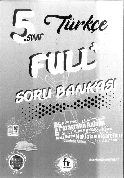 FULL+ SORU BANKASI TÜRKÇE YKS Fotokopi