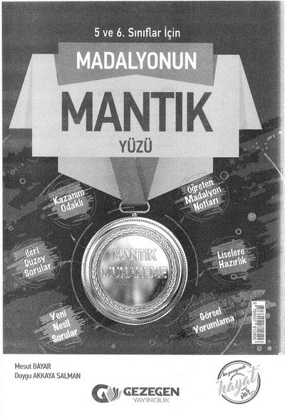 MADALYONUN MANTIK YÜZÜ YKS Fotokopi