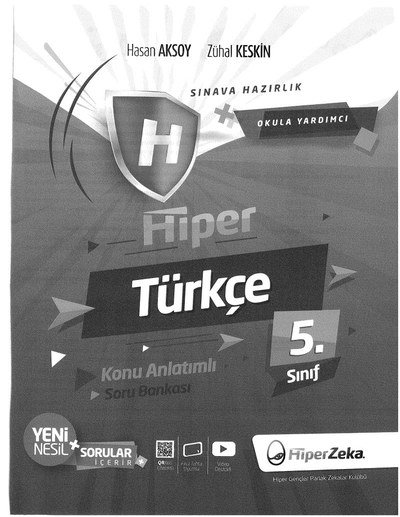 HİPER TÜRKÇE KONU ANLATIMLI SORU BANKASI YKS Fotokopi