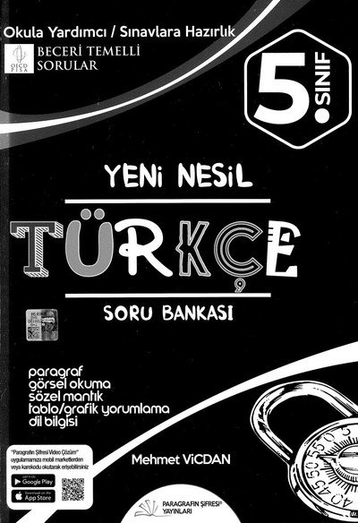 TÜRKÇE SORU BANKASI YKS Fotokopi