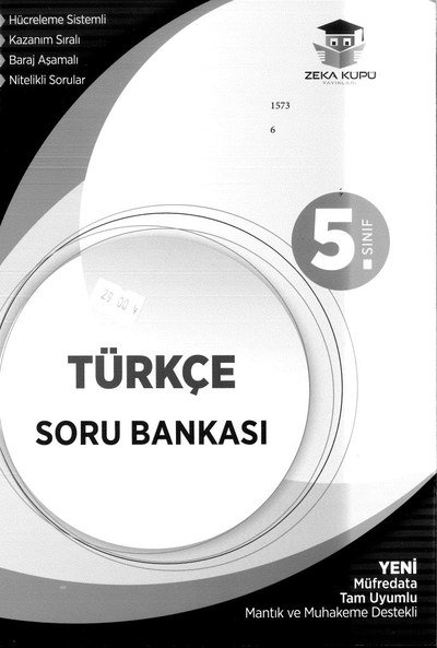 TÜRKÇE SORU BANKASI YKS Fotokopi