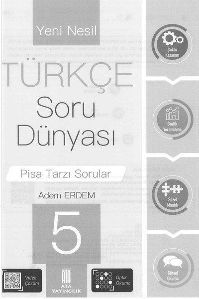 TÜRKÇE SORU DÜNYASI YKS Fotokopi