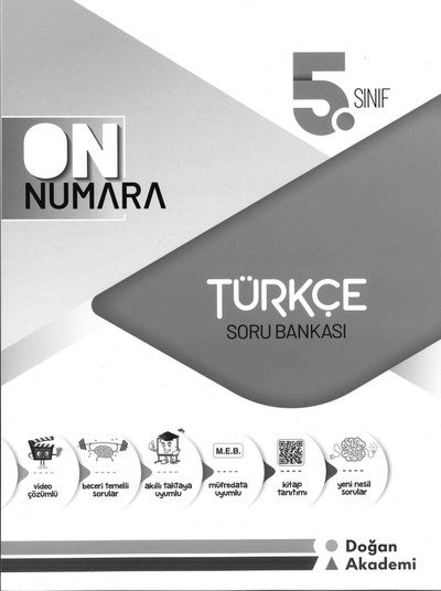 ON NUMARA TÜRKÇE SORU BANKASI YKS Fotokopi