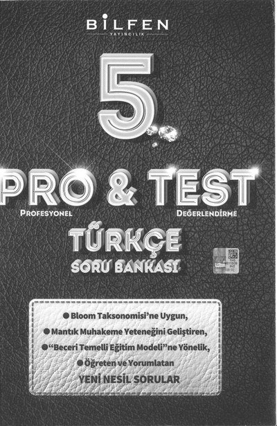 PRO & TEST TÜRKÇE SORU BANKASI YKS Fotokopi