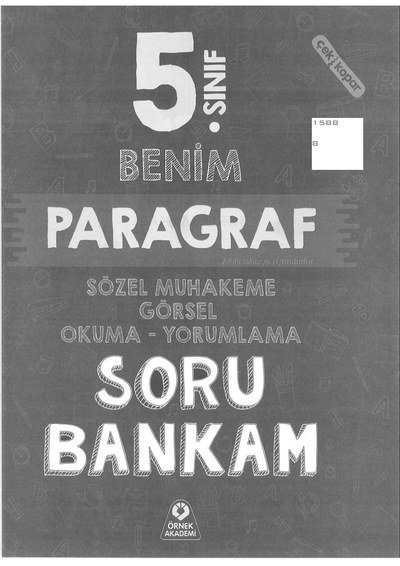 BENİM PARAGRAF SORU BANKAM YKS Fotokopi