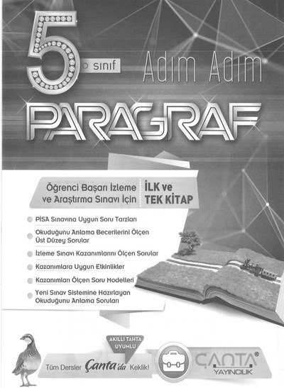 ADIM ADIM PARAGRAF YKS Fotokopi