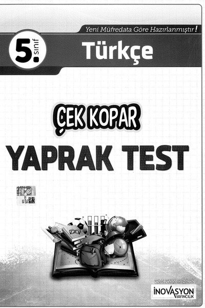 TÜRKÇE YAPRAK TEST YKS Fotokopi