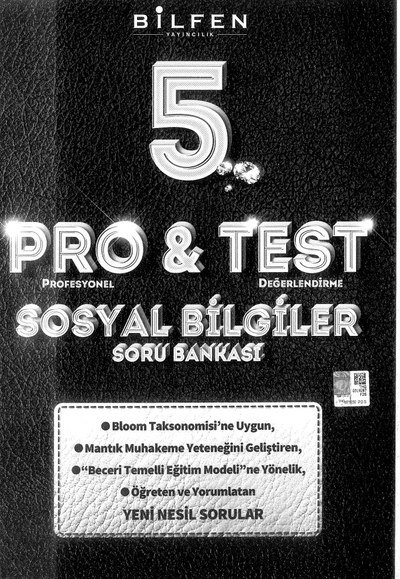 PRO & TEST SOSYAL BİLGİLER SORU BANKASI YKS Fotokopi