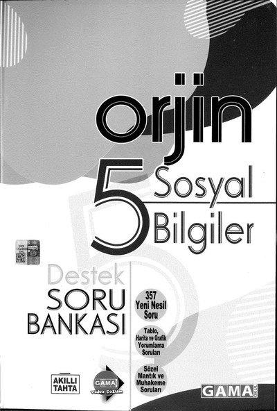 ORJİN SOSYAL BİLGİLER YKS Fotokopi