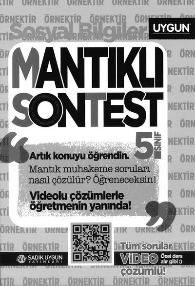 SOSYAL BİLGİLER MANTIKLI SON TEST YKS Fotokopi