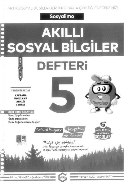 AKILLI SOSYAL BİLGİLER DEFTERİ YKS Fotokopi