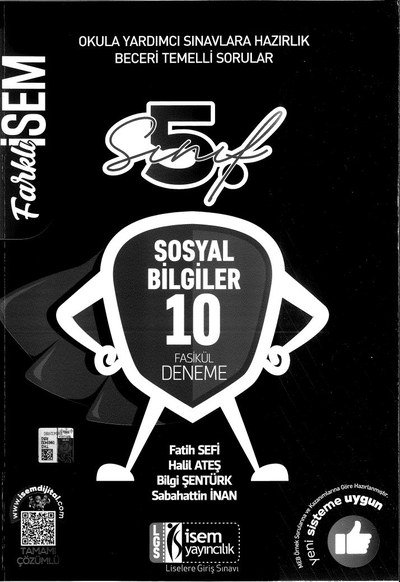 SOSYAL BİLGİLER 10 FASİKÜL DENEME YKS Fotokopi