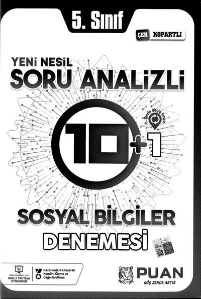 SORU ANALİZİ 10+1 DENEME YKS Fotokopi
