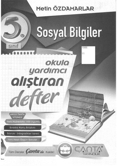 SOSYAL BİLGİLER OKULA ALIŞTIRAN DEFTER YKS Fotokopi