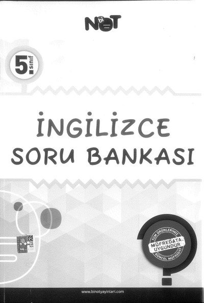 İNGİLİZCE SORU BANKASI YKS Fotokopi