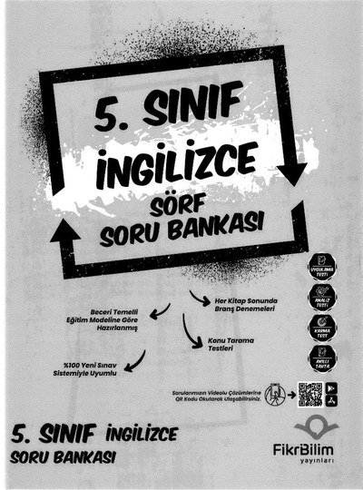 İNGİLİZCE SÖRF SORU BANKASI YKS Fotokopi