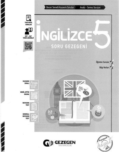 İNGİLİZCE SORU GEZEGENİ YKS Fotokopi
