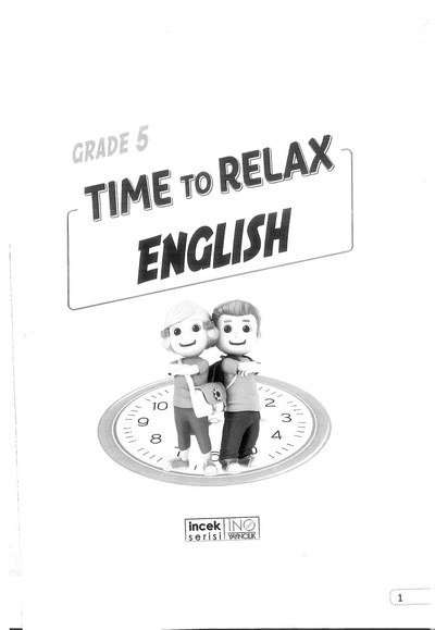 TIME TO RELAX ENGLISH YKS Fotokopi