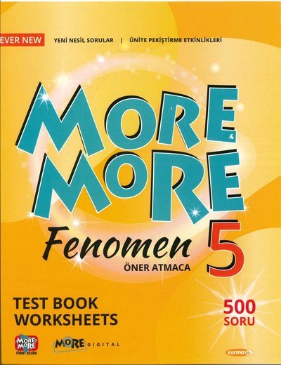 MORE MORE FENOMEN TEST BOOK WORKSHEETS YKS Fotokopi