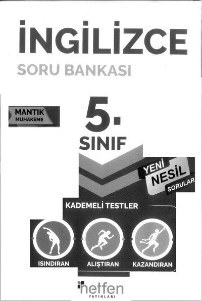 İNGİLİZCESORU BANKASI KADEMELİ TESTLER YKS Fotokopi