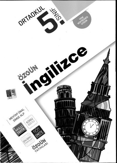 ÖZGÜN İNGİLİZCE YKS Fotokopi
