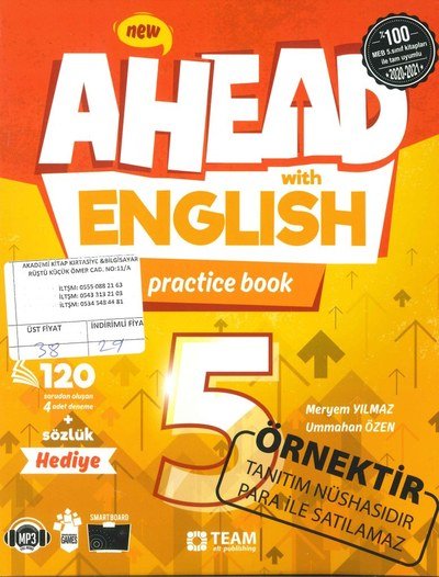 AHEAD ENGLISH PRACTICE BOOK YKS Fotokopi