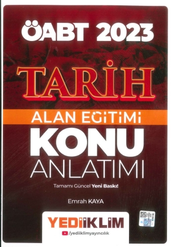 TARİH ALAN EĞİTİMİ KONU ANLATIMI YKS Fotokopi