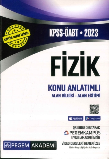FİZİK KONU ANLATIMLI ALAN BİLGİSİ-ALAN EĞİTİMİ YKS Fotokopi