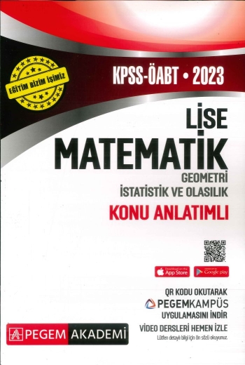 LİSE MATEMATİK GEOMETRİ İSTATİSTİK VE OLASILIK KONU ANLATIMLI YKS Fotokopi